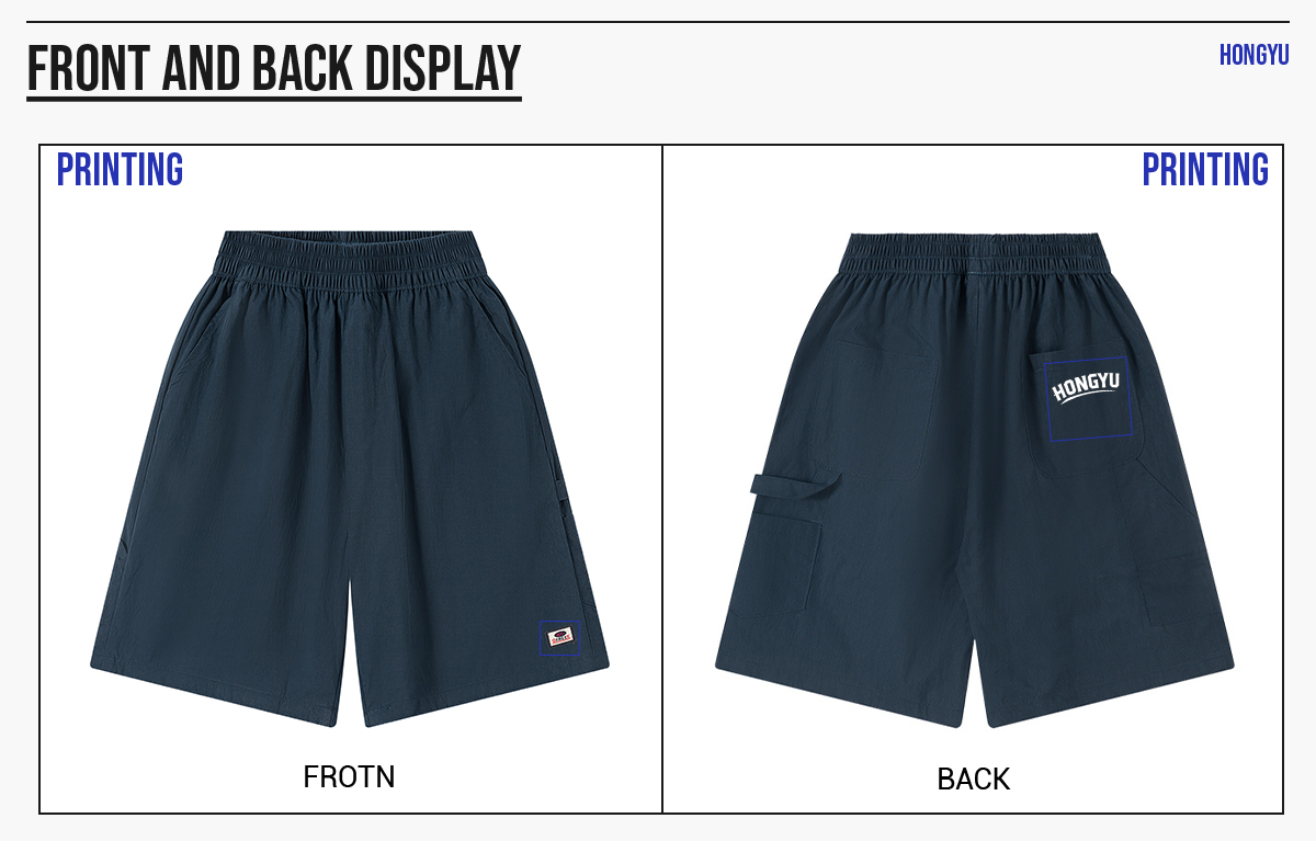 #D252C643-1 Kids‘ Lightweight Woven Cargo Shorts 16