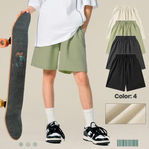 #G926C Kids‘ 200GSM French Terry Outdoor Shorts