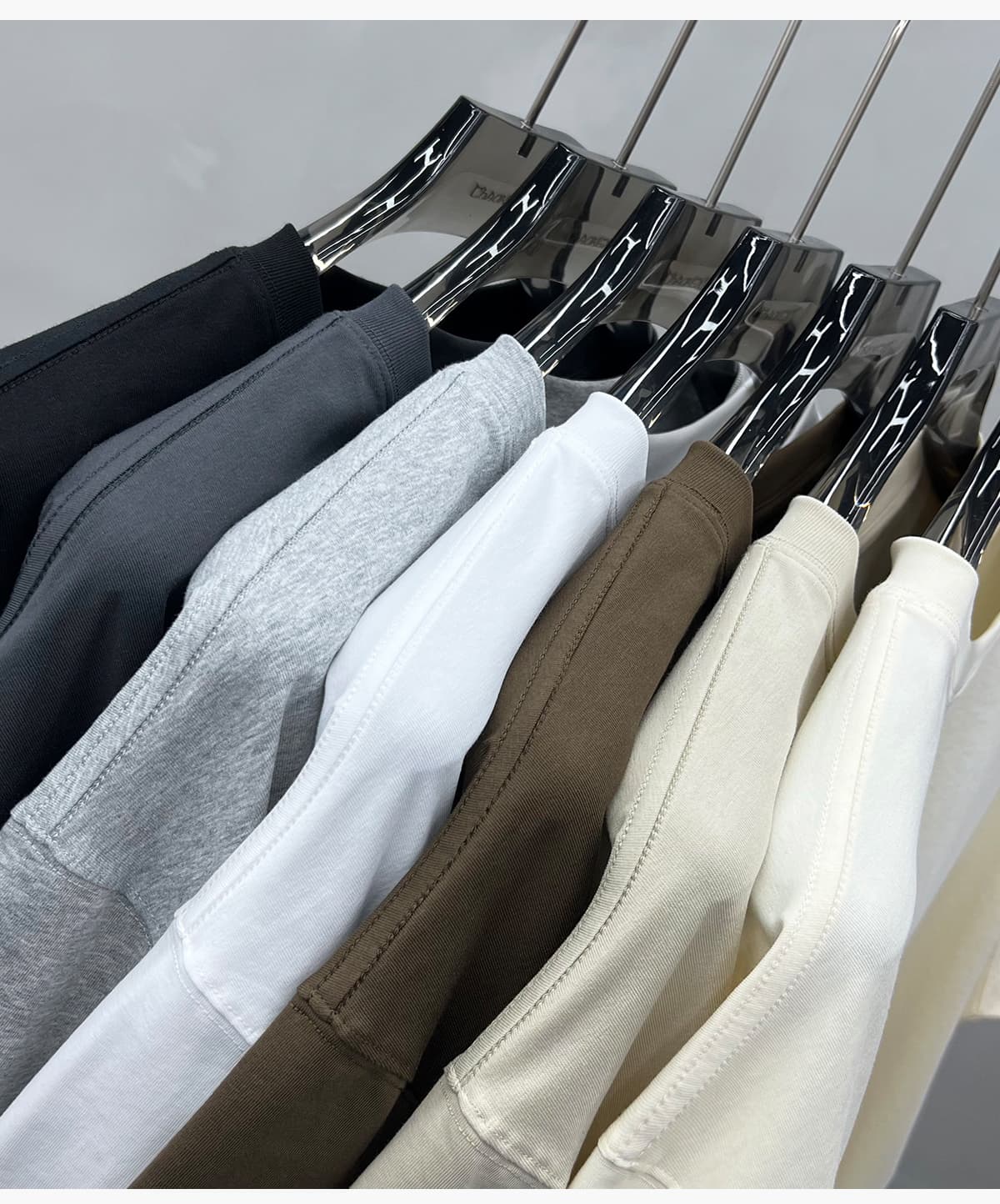 #k1163 Boxy Cropped 220Gsm Sorona Cooling T-Shirt 30