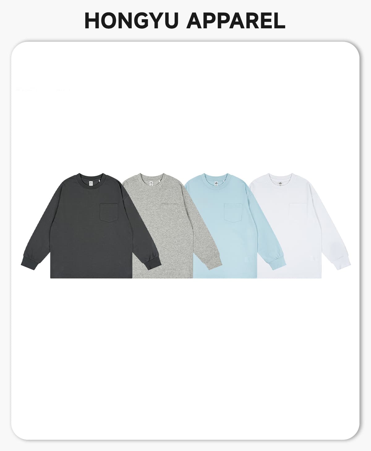 #G6151C Kids‘ Soft Skin-Friendly Cooling 175G Long Sleeve T-Shirt 5