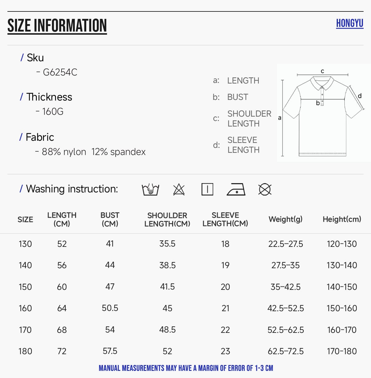 #G6254C Kids‘ Cooling Quick-Dry 160G Pique Polo Shirt 6