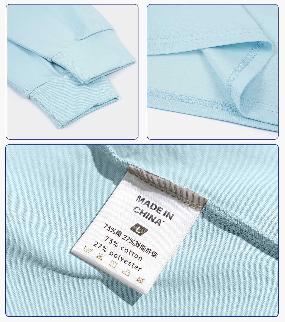 #G6151C Kids‘ Soft Skin-Friendly Cooling 175G Long Sleeve T-Shirt 13