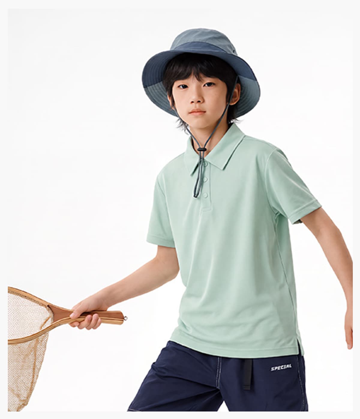 #G6254C Kids‘ Cooling Quick-Dry 160G Pique Polo Shirt 22