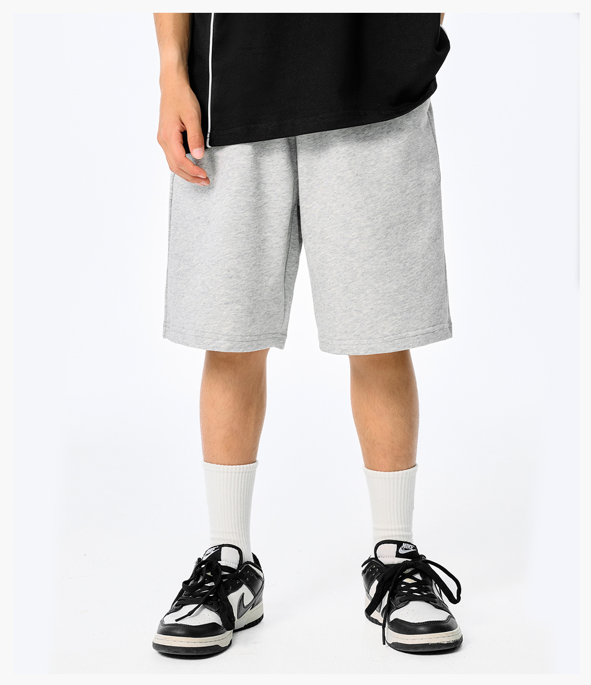 #G919C Kids‘ 250 GSM French Terry Sport Shorts 20