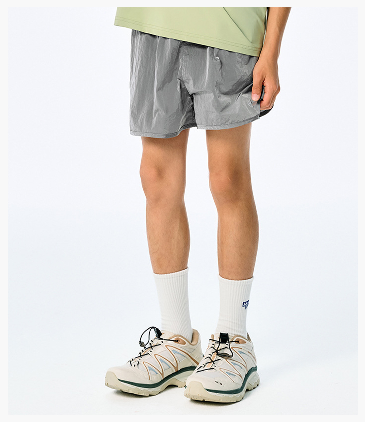 #12A225243001 Lightweight Breathable Quick-Dry 100% Nylon Sport Shorts 22
