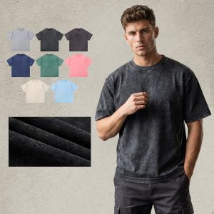 #DX-25 Oversized Cotton 275G Wash Boxy Fit T-Shirt