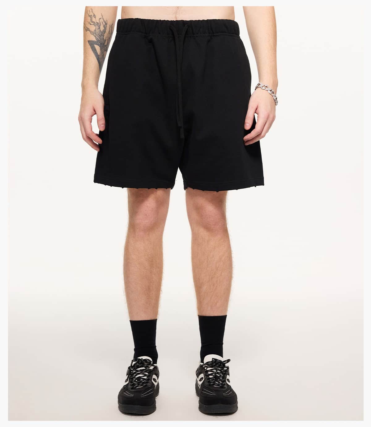 #2509 Heavy 450 GSM Terry Breathable Casual Shorts 22