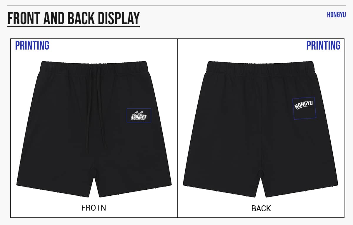 #2509 Heavy 450 GSM Terry Breathable Casual Shorts 16