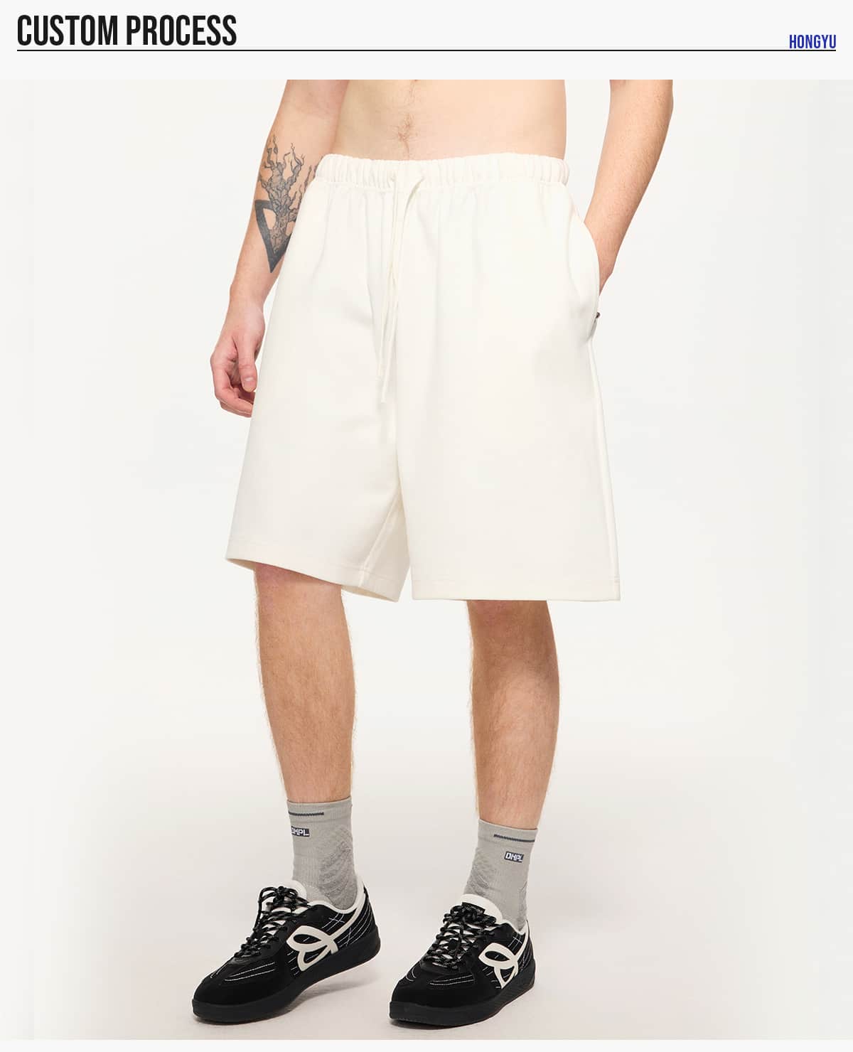 #2518 Lightweight Fleece 290 GSM Soft Shorts 18