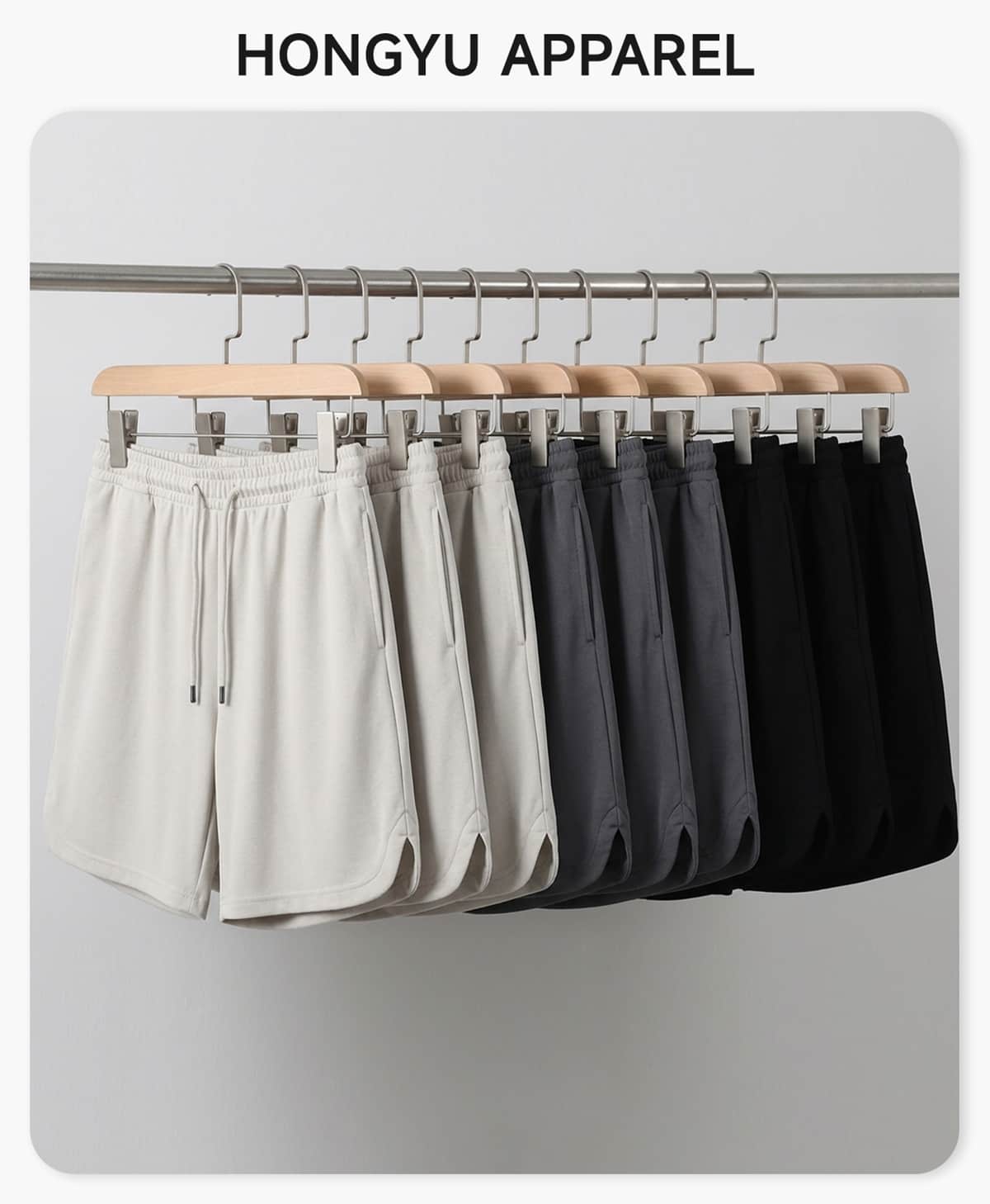 #2526 Outdoor Lightweight 240g Quick-Dry Mesh Casual Shorts 5