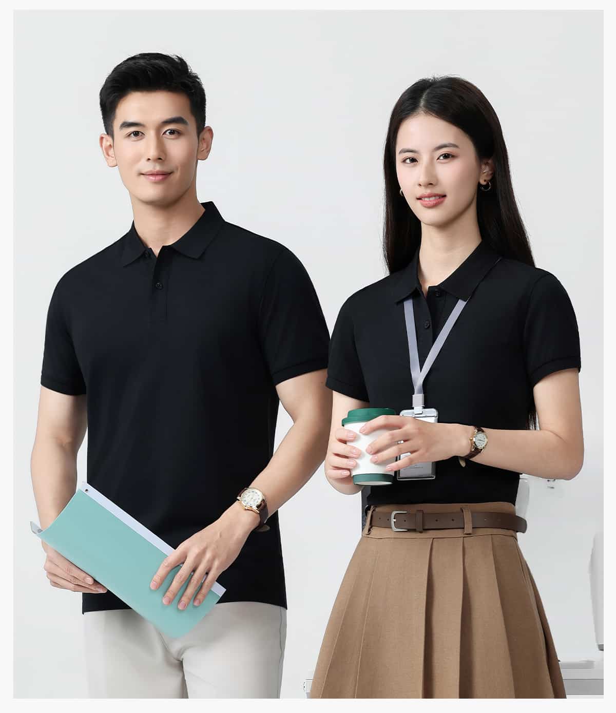 #S3601 40s 210GSM Cooling Breathable Polo Shirt 24