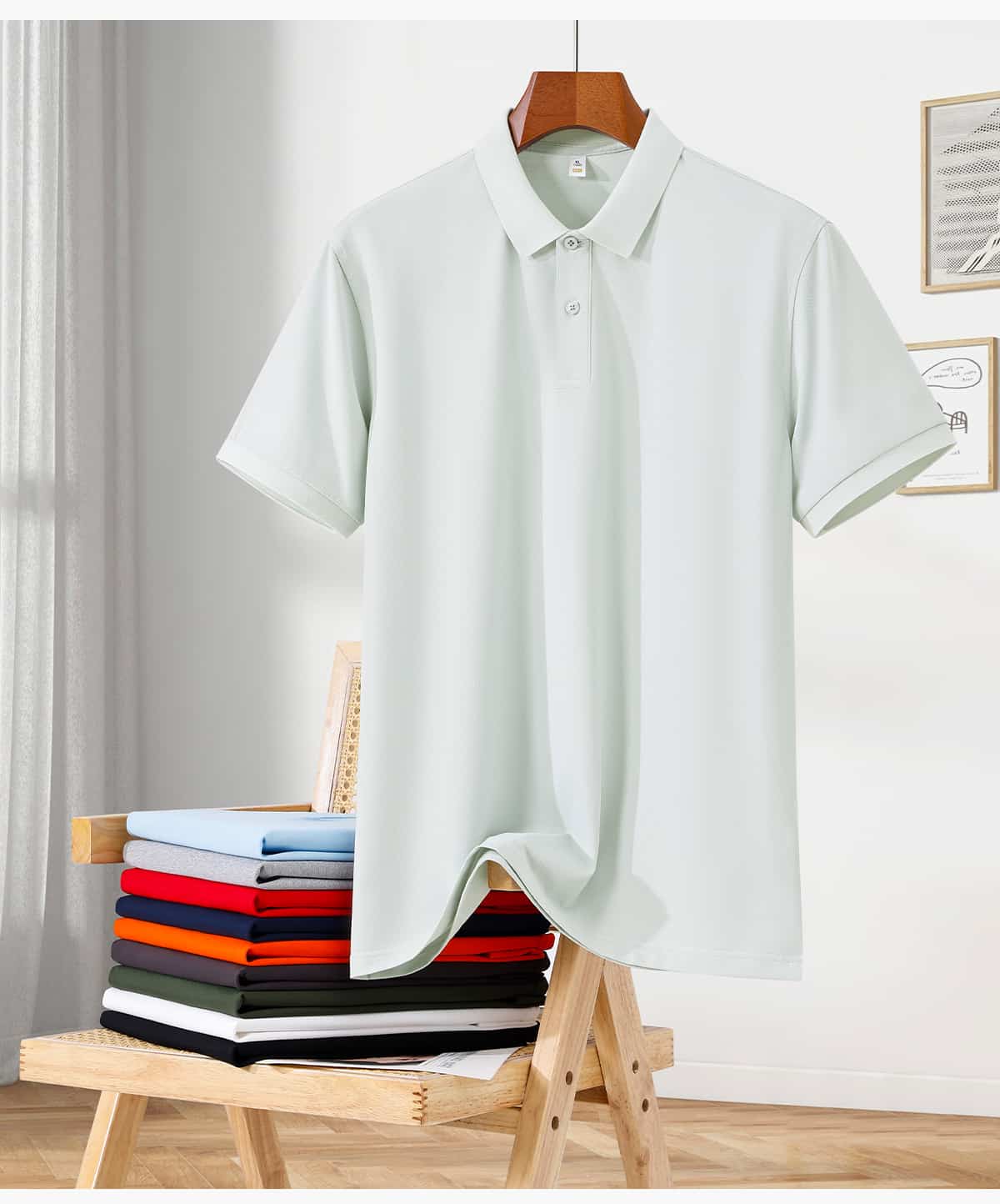 #S3601 40s 210GSM Cooling Breathable Polo Shirt 28