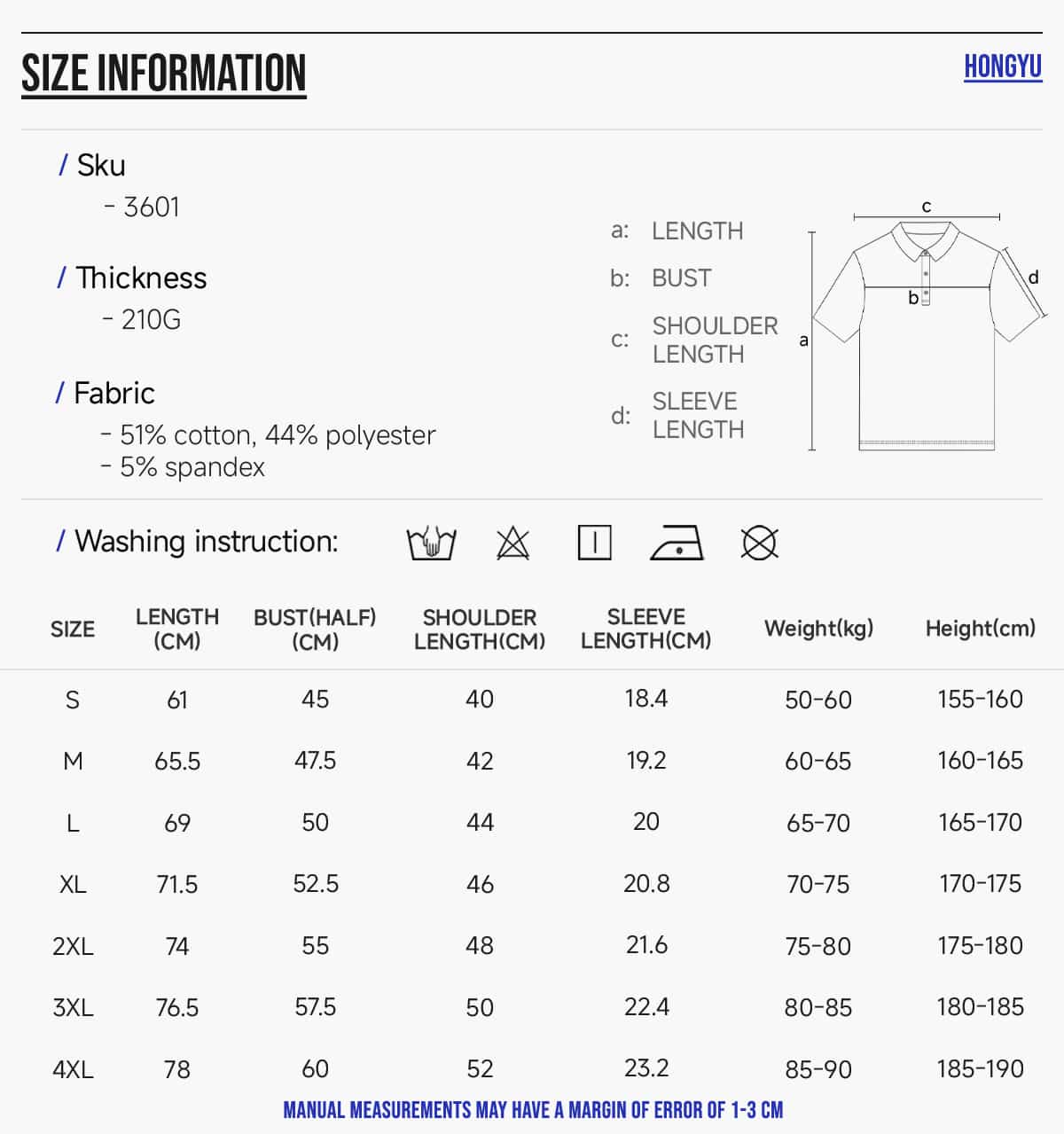 #S3601 40s 210GSM Cooling Breathable Polo Shirt 6