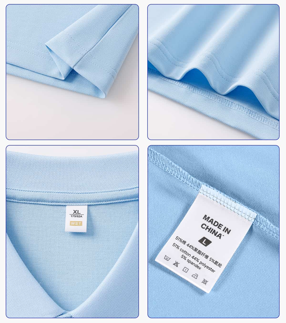 #S3601 40s 210GSM Cooling Breathable Polo Shirt 14