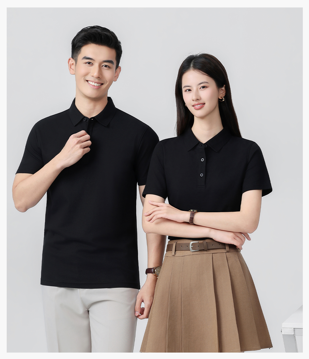#S3604 Sorona Cooling Quick-Dry 40s 220GSM Polo Shirt 22