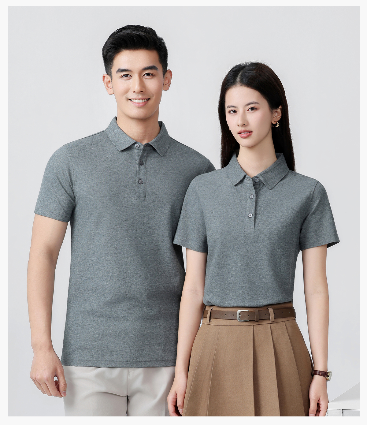 #S3604 Sorona Cooling Quick-Dry 40s 220GSM Polo Shirt 24
