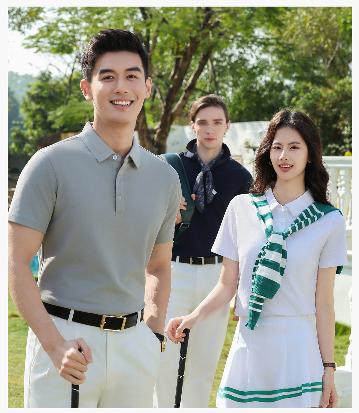 #S3604 Sorona Cooling Quick-Dry 40s 220GSM Polo Shirt 20