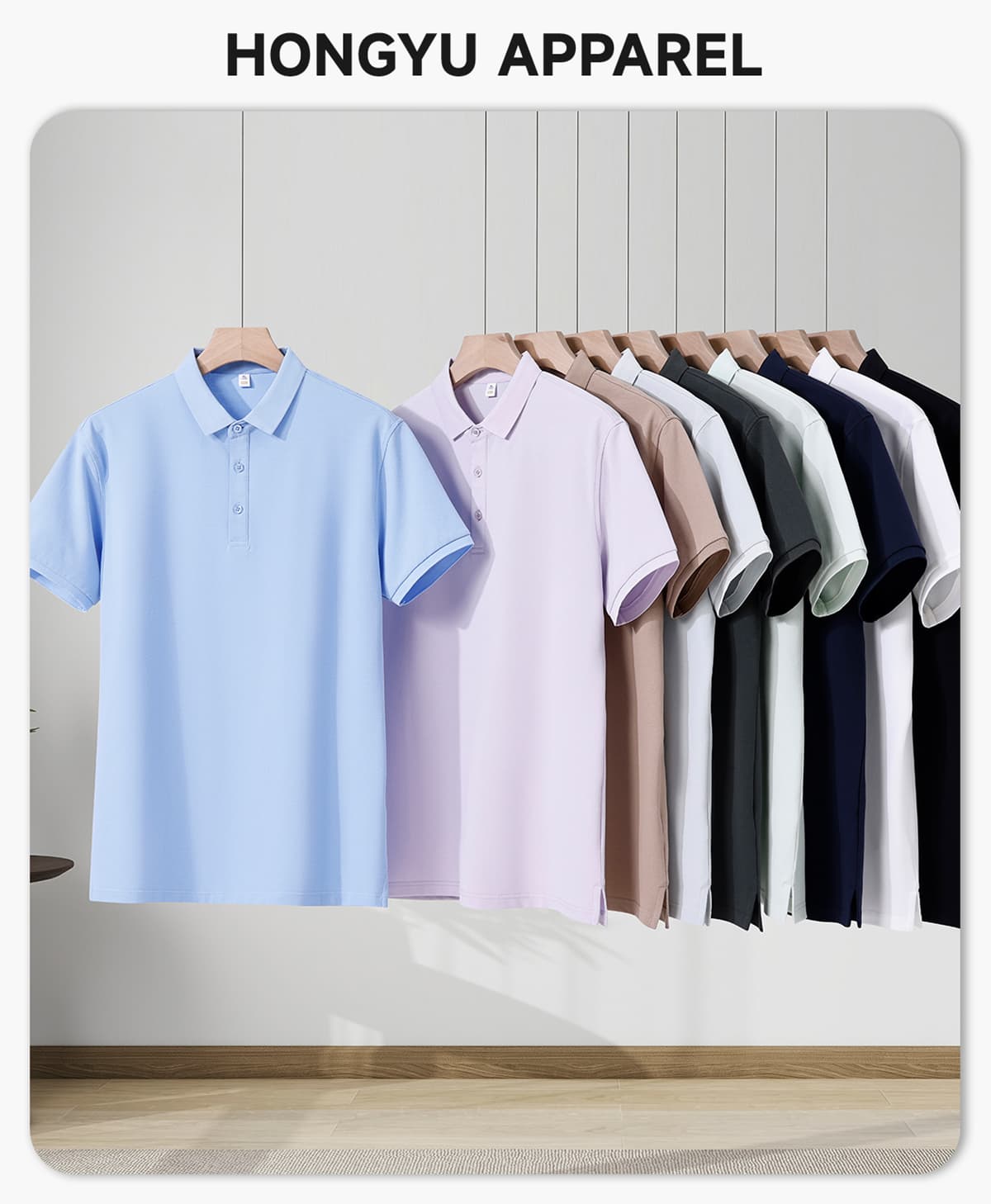#S3606 Long-Staple Cotton 32s 210GSM Polo Shirt 4