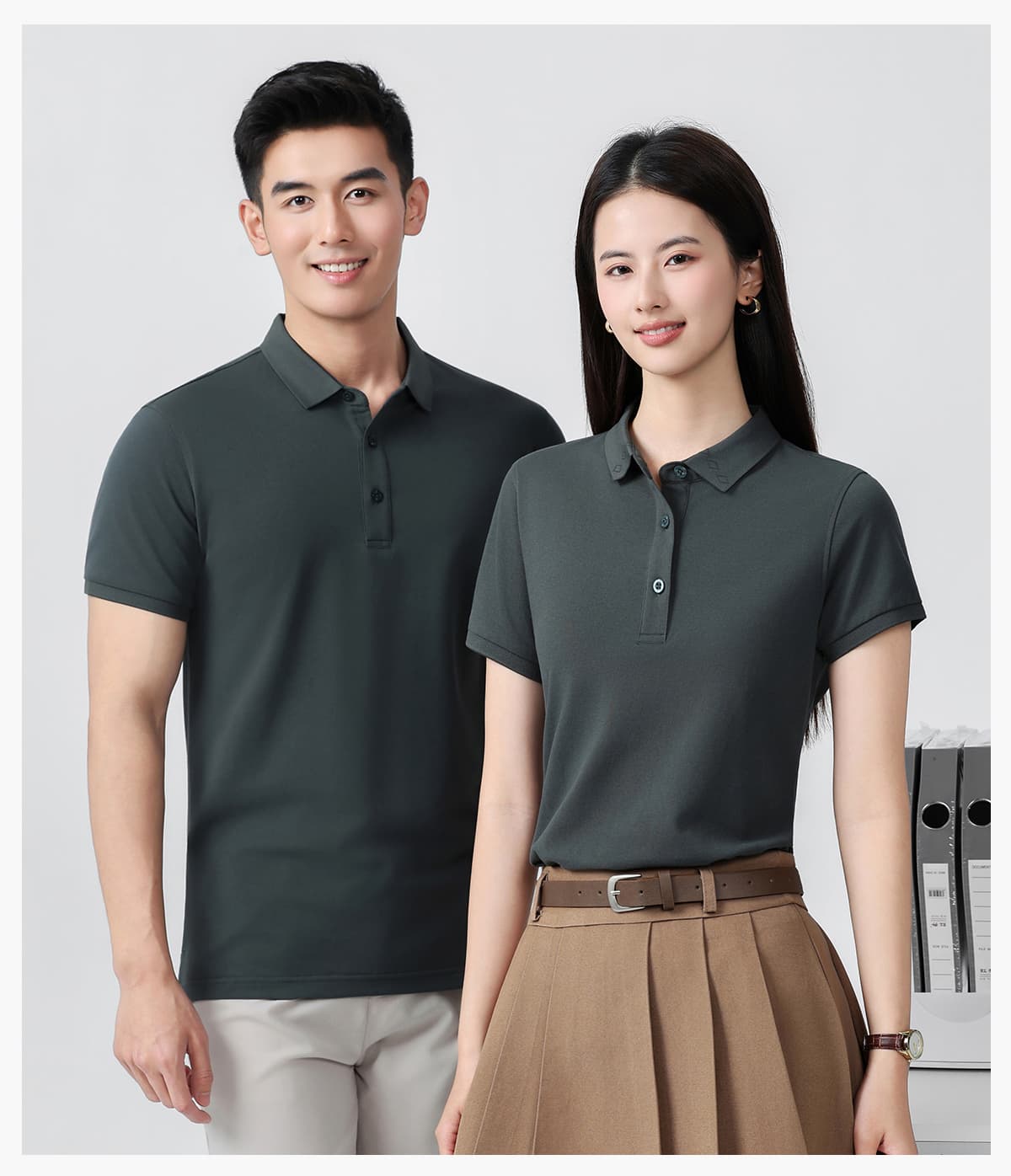 #S3606 Long-Staple Cotton 32s 210GSM Polo Shirt 22