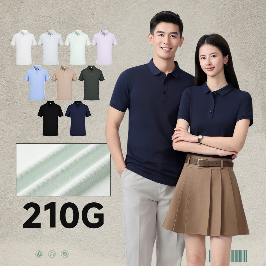 #S3606 Long-Staple Cotton 32s 210GSM Polo Shirt