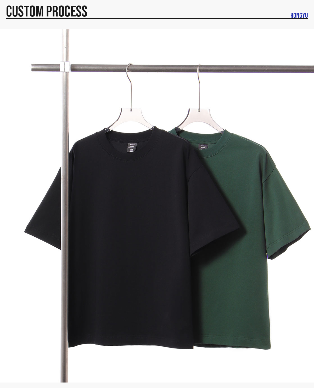 #U-D62 Cotton 250gsm Oversized Boxy Fit T-Shirt 17