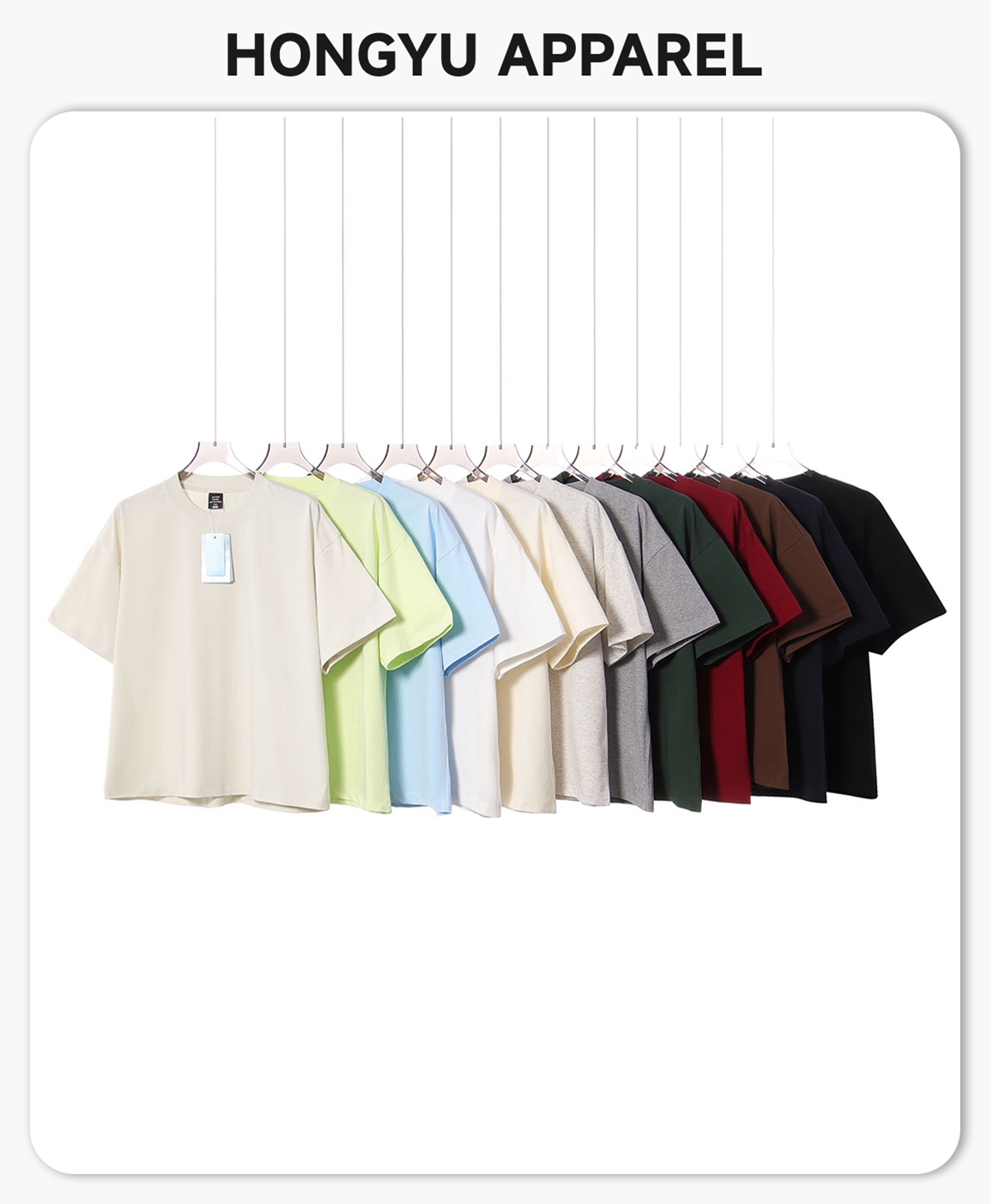 #U-D882 Sorona Cooling Quick-Dry 240G Boxy Fit T-Shirt 5