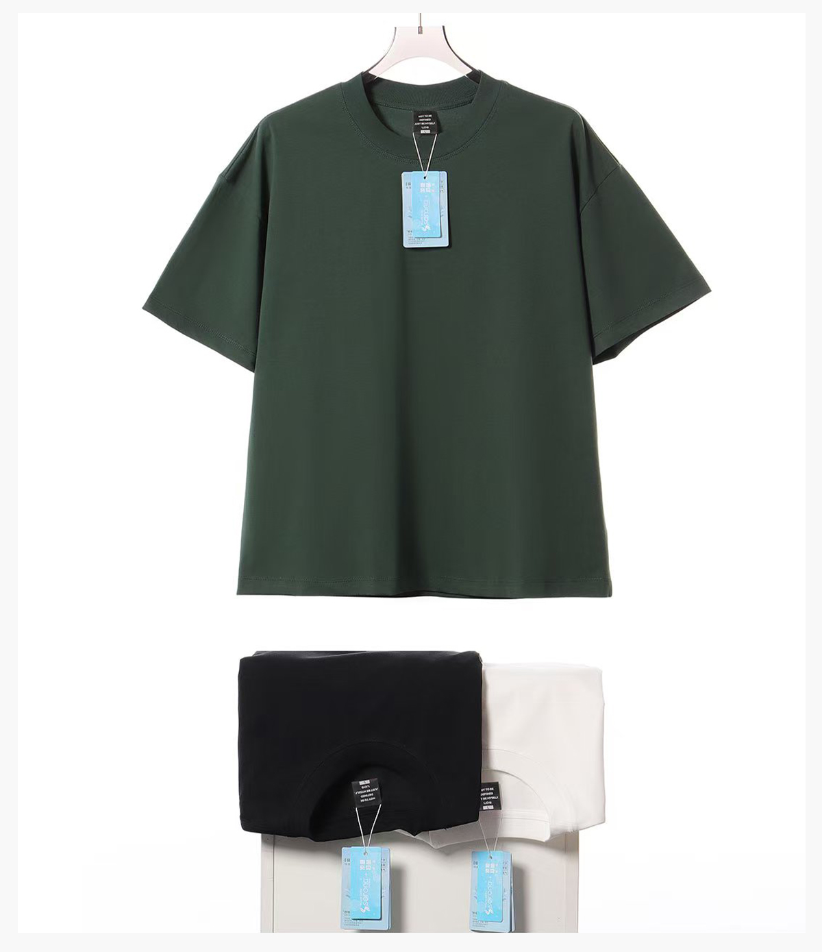#U-D882 Sorona Cooling Quick-Dry 240G Boxy Fit T-Shirt 23