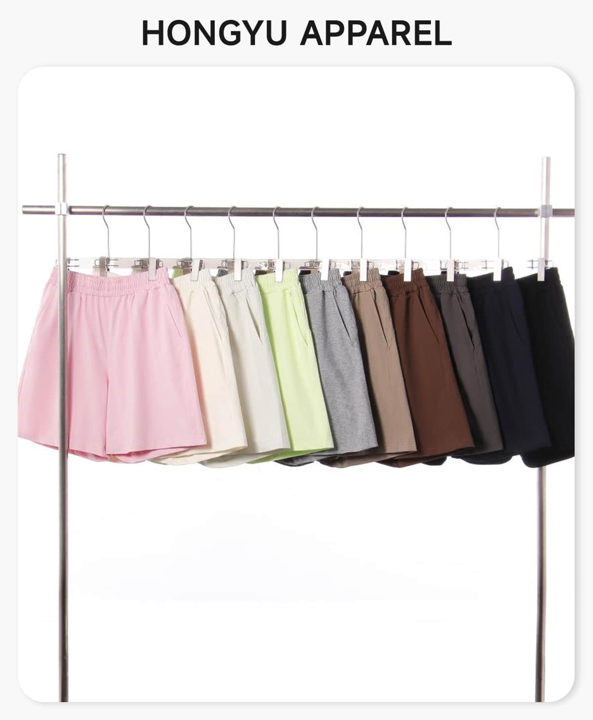 #U-D885 Sorona Terry Cooling Quick-Dry Sun Shorts 4