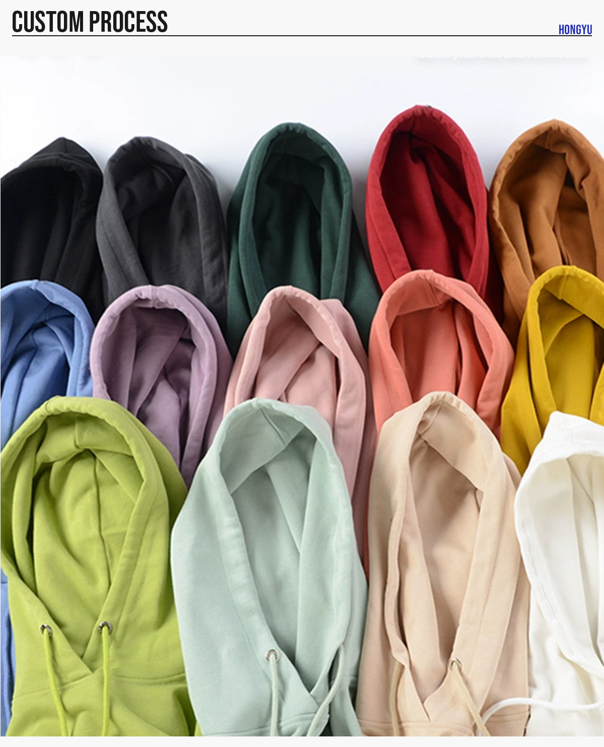 #DM-350G Oversized 100%Cotton Terry Hoodie With Pocket 16