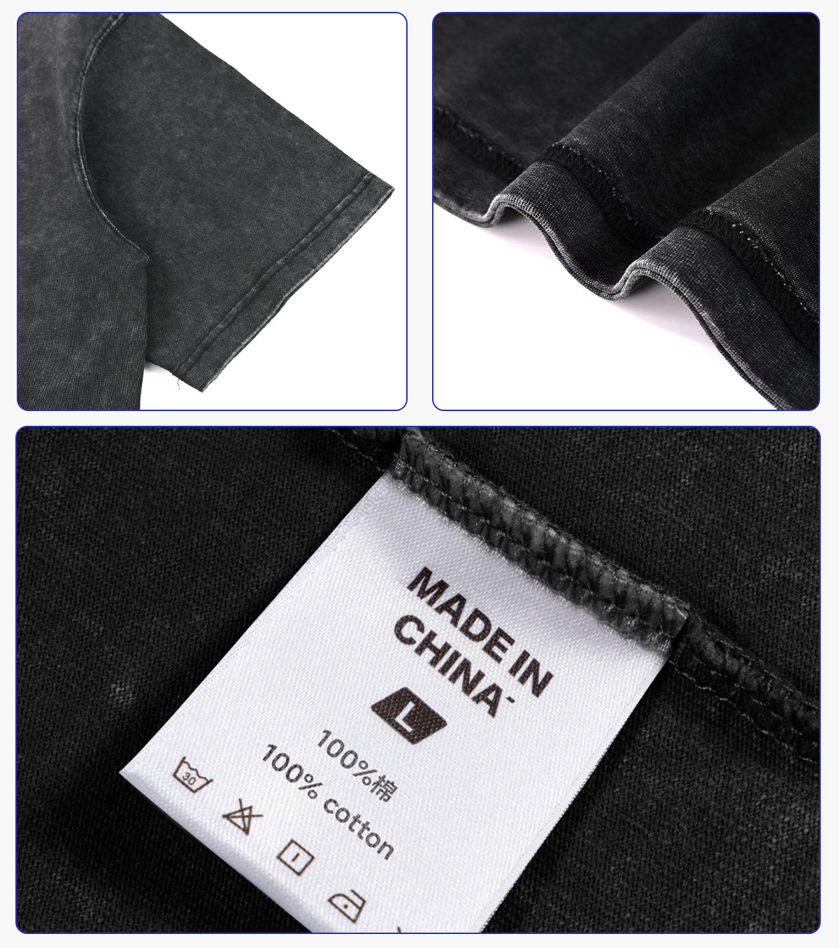 #DX-25 Oversized Cotton 275G Wash Boxy Fit T-Shirt 15