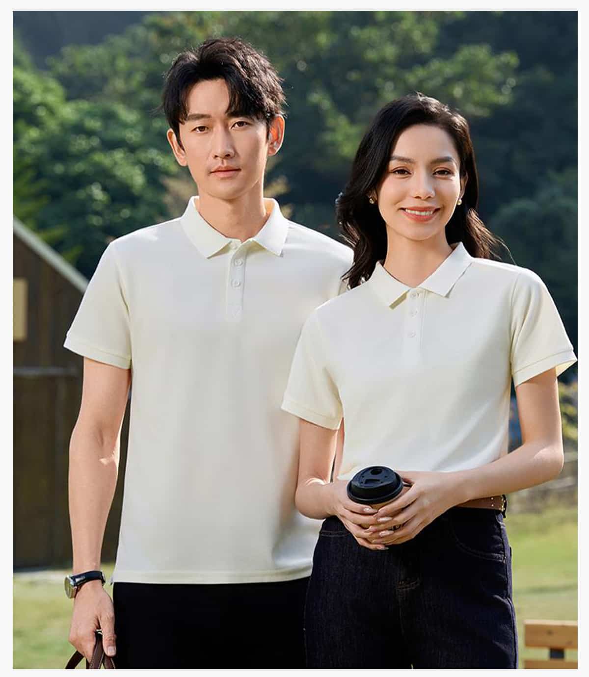 #S920 Quick-Dry 100% Polyester Side-Slit Polo Shirt 22