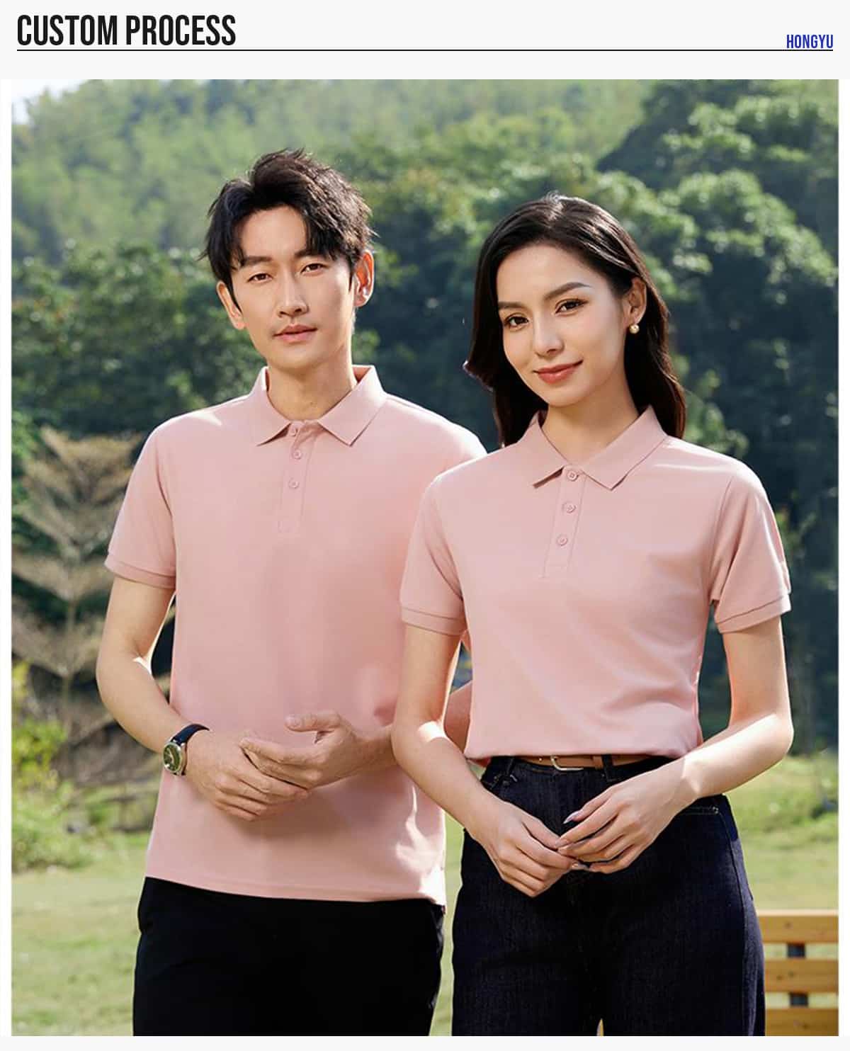 #S920 Quick-Dry 100% Polyester Side-Slit Polo Shirt 20