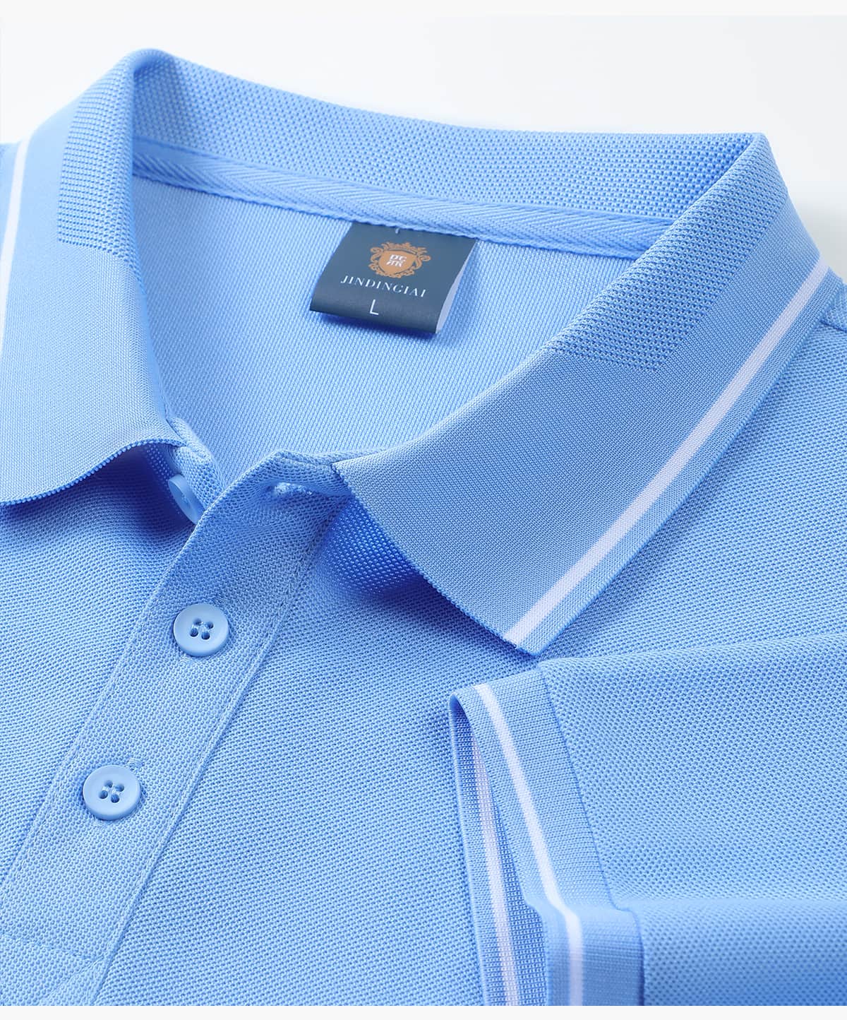 #S9201 Polyester 220GSM Contrast Collar Polo Shirt 32