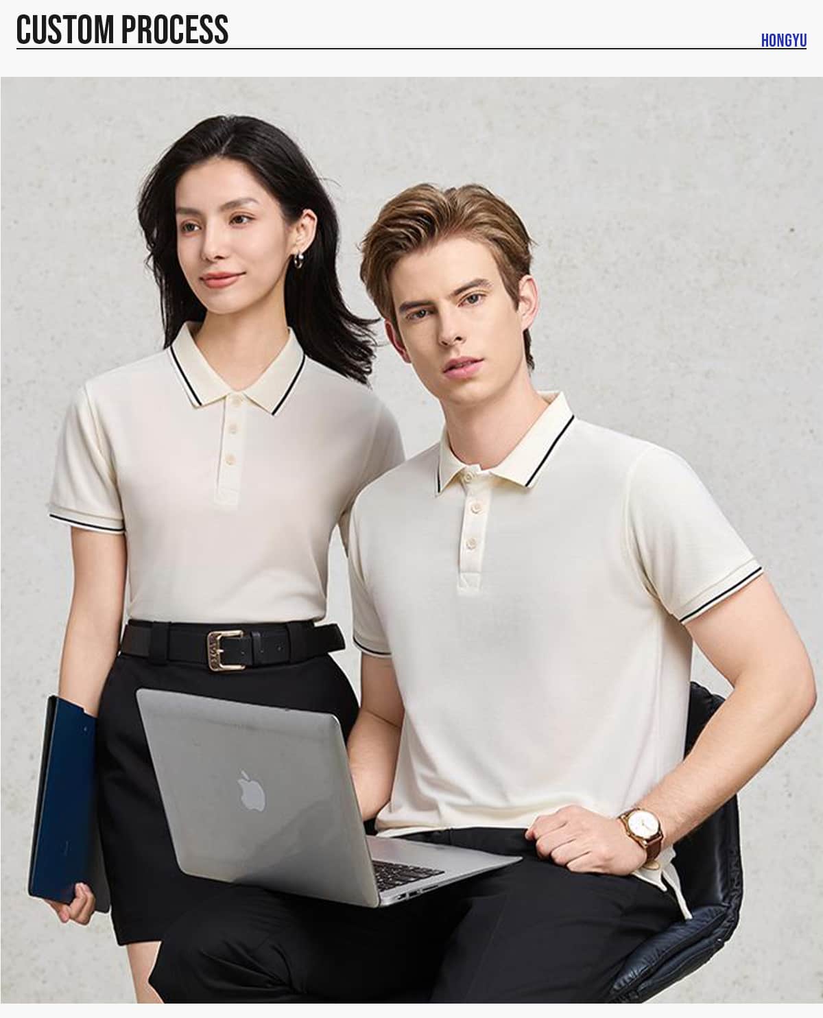 #S9201 Polyester 220GSM Contrast Collar Polo Shirt 20