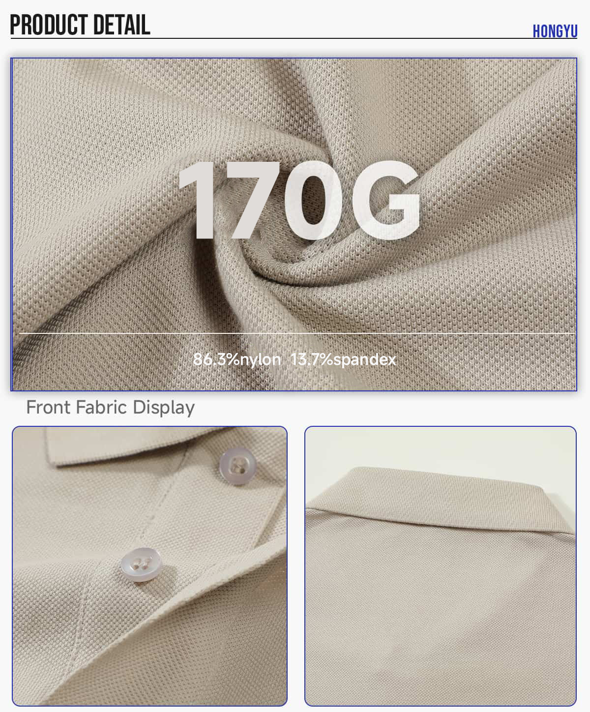 #S9601 Lightweight Pique 170 GSM Polo Shirt 14