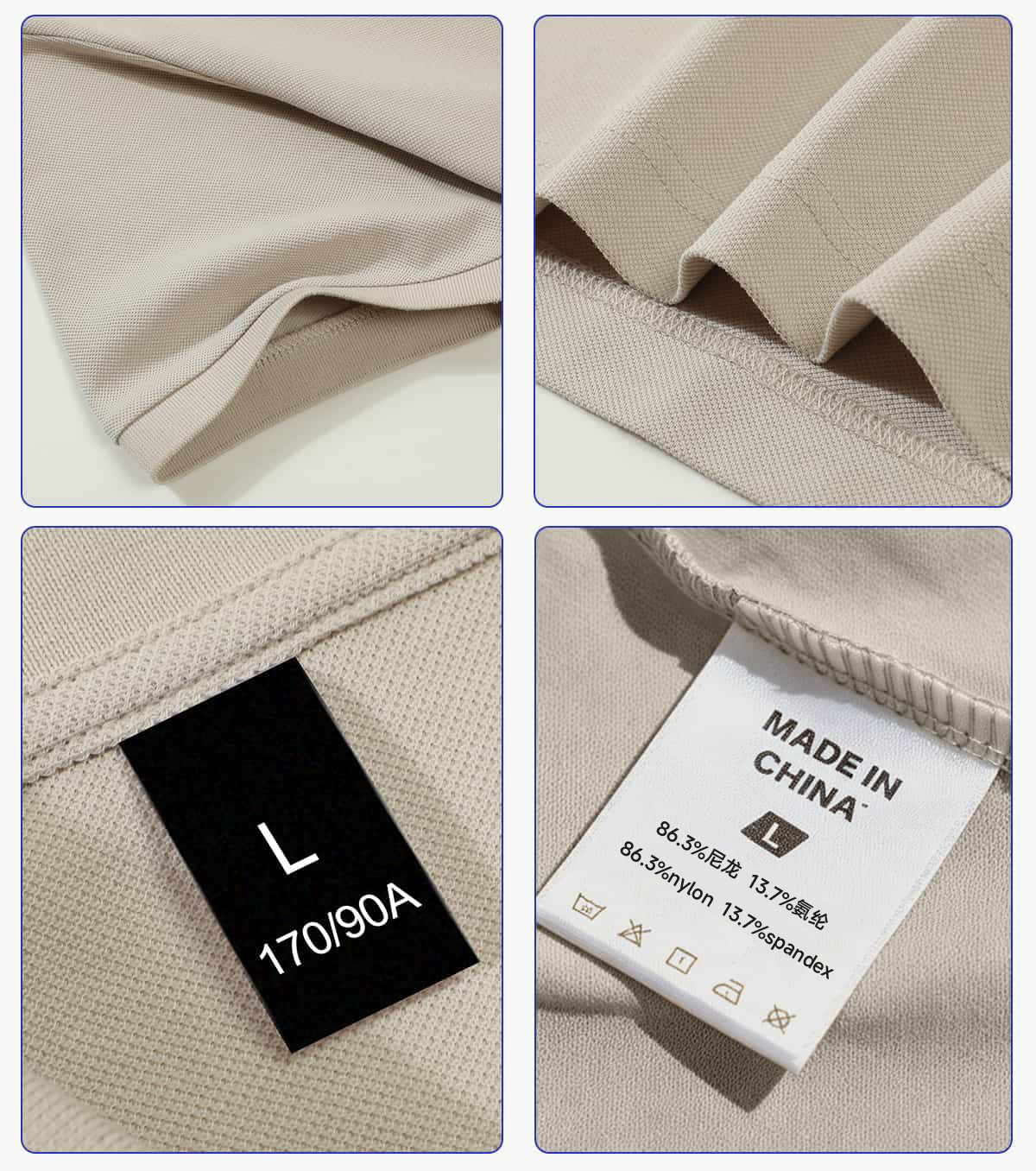 #S9601 Lightweight Pique 170 GSM Polo Shirt 16