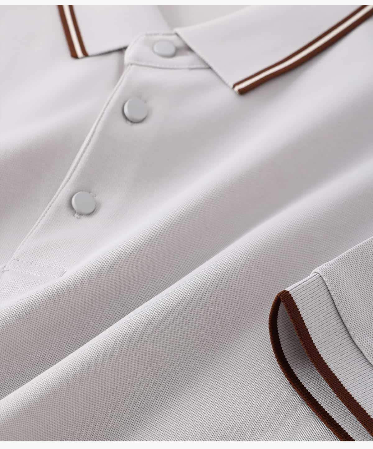 #S9699 Modal Cotton 200G Contrast Collar Golf Shirt 26