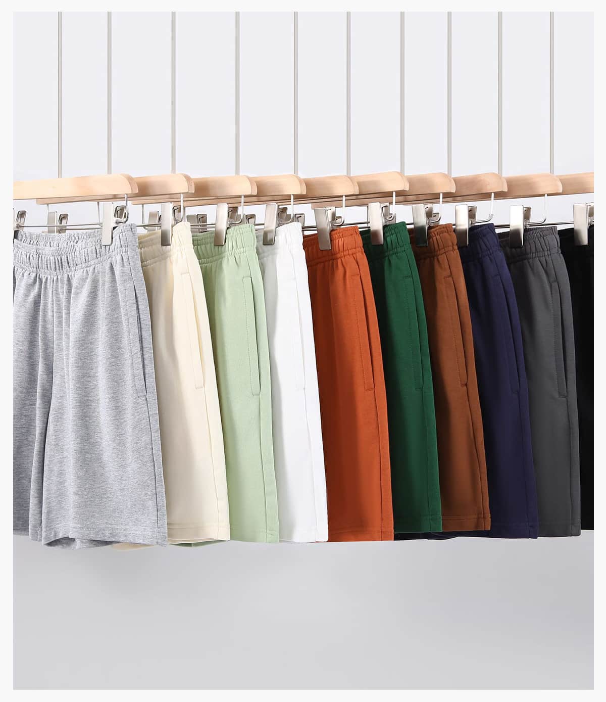 #U-U2525 Lightweight Terry 280GSM Breathable Shorts 22
