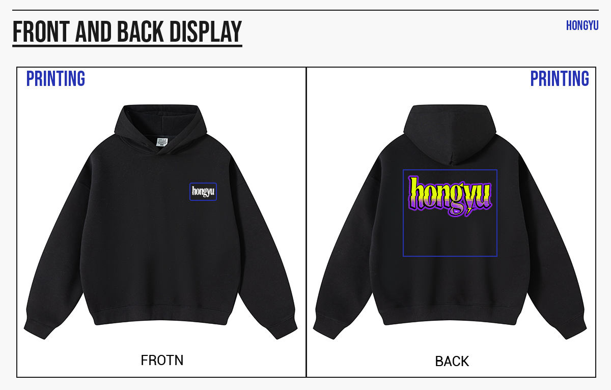 #2701 Fleece 350Gsm Oversized Boxy Fit Crop Hoodie 16