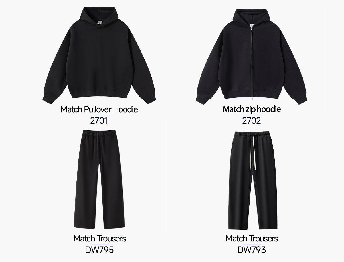 #2701 Fleece 350Gsm Oversized Boxy Fit Crop Hoodie 20
