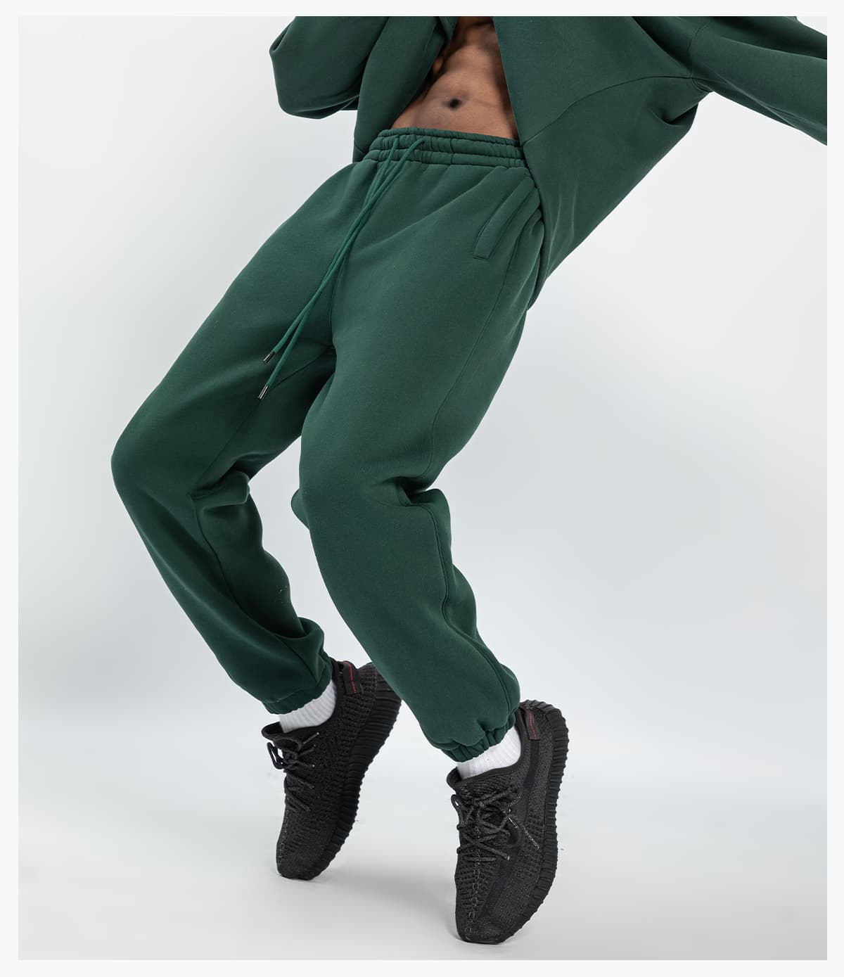 #8821 Heavy 350Gsm Fleece Oversized Jogger 24
