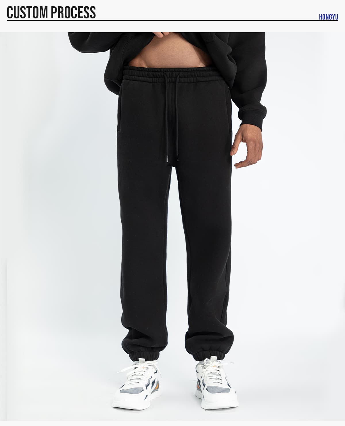 #8821 Heavy 350Gsm Fleece Oversized Jogger 20