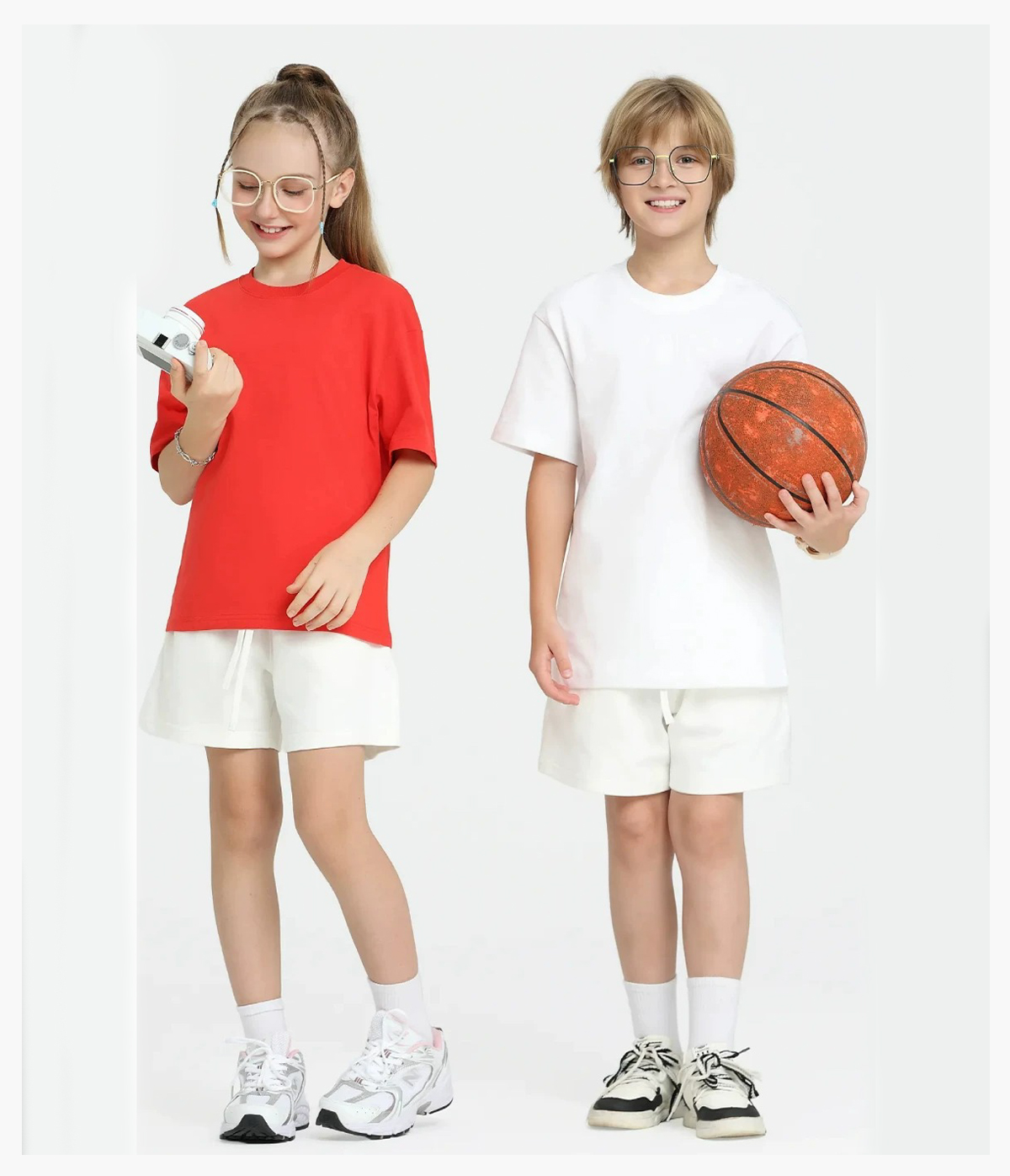 #BT240301 Kids' Oversized 240Gsm Cotton T-Shirt 22