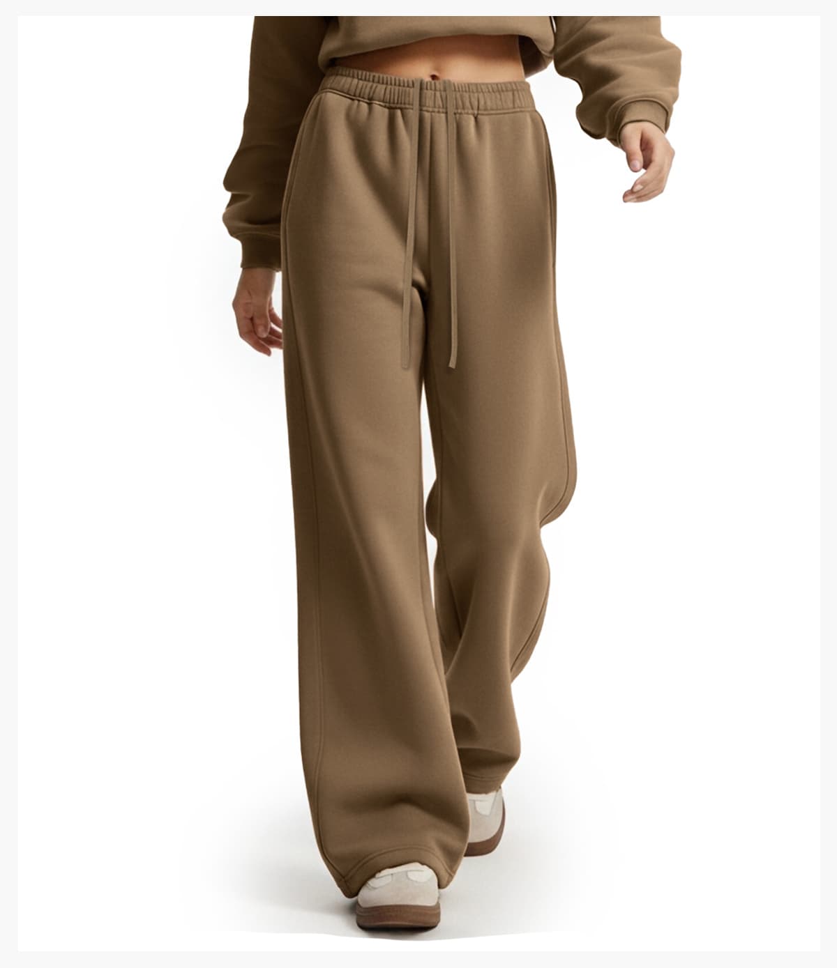 #DW795 Heavy 350Gsm Fleece Oversized Wide-Leg Pants 24