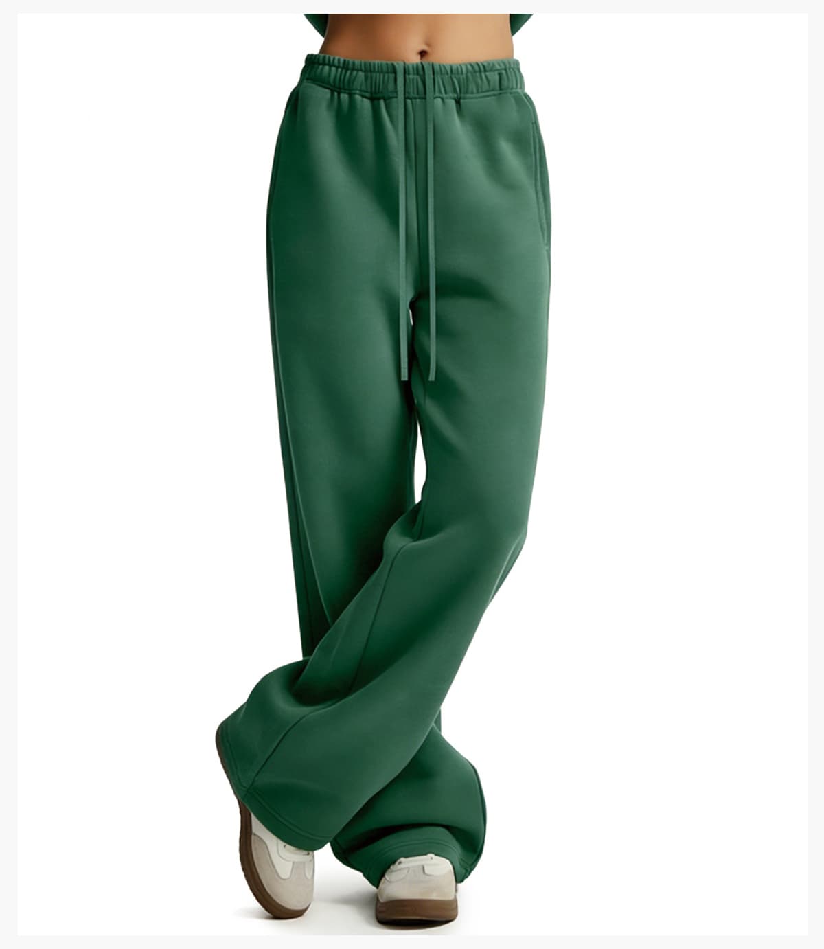 #DW795 Heavy 350Gsm Fleece Oversized Wide-Leg Pants 26