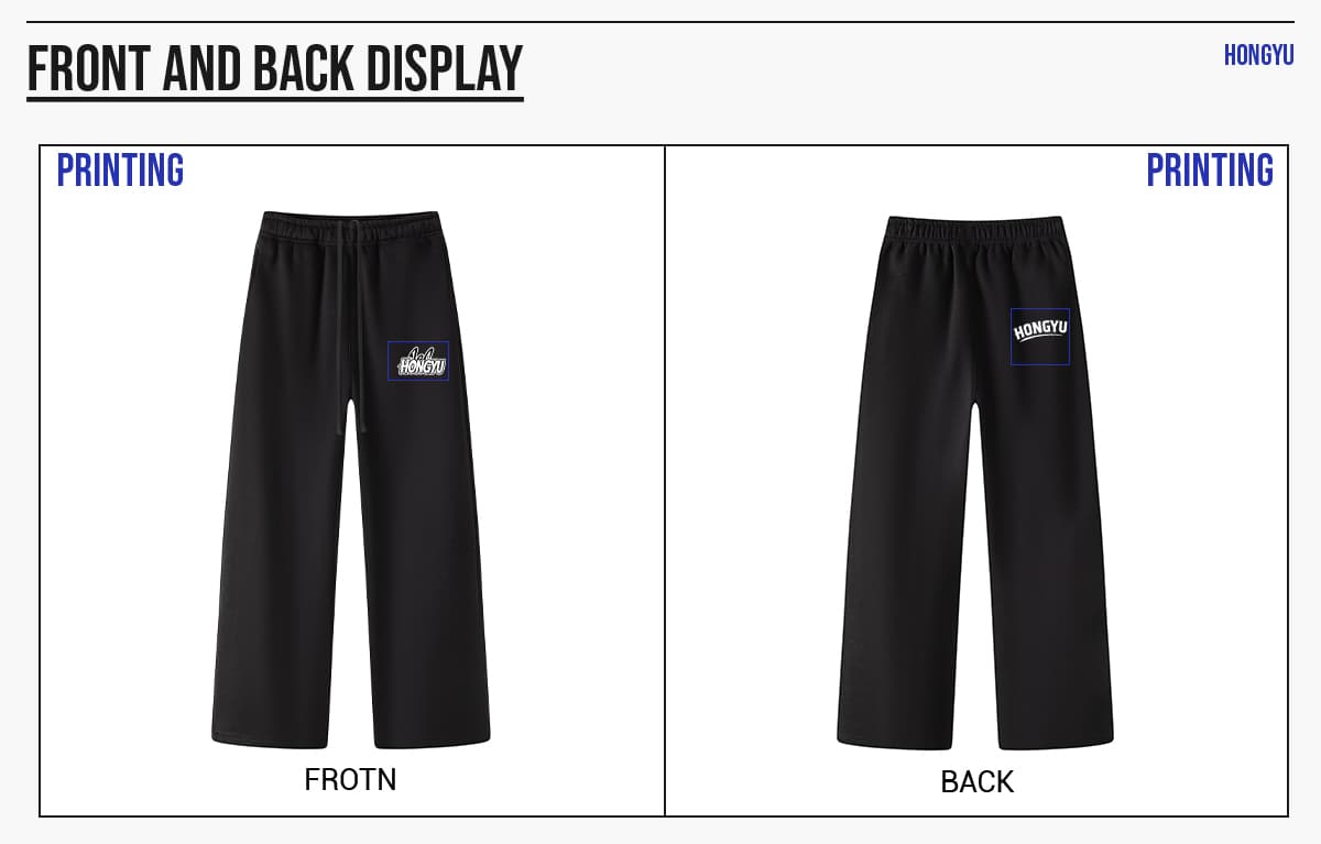 #DW795 Heavy 350Gsm Fleece Oversized Wide-Leg Pants 16