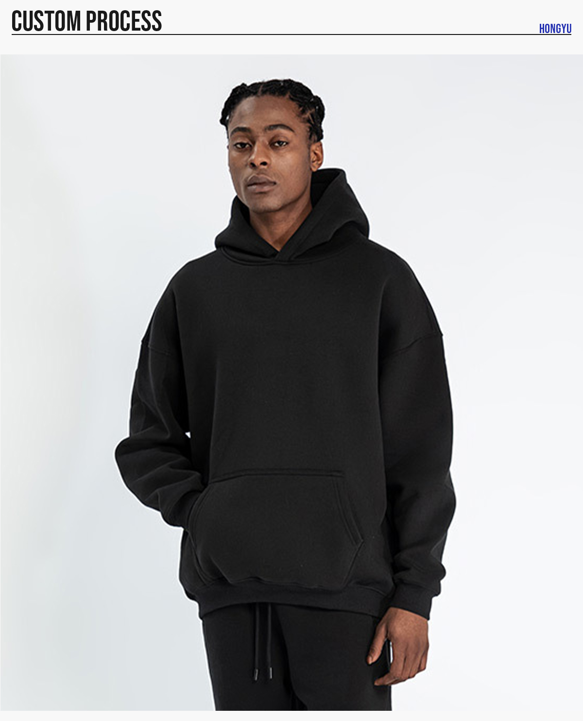 #DW9901 Heavy Fleece 350Gsm Oversized Hoodie 22
