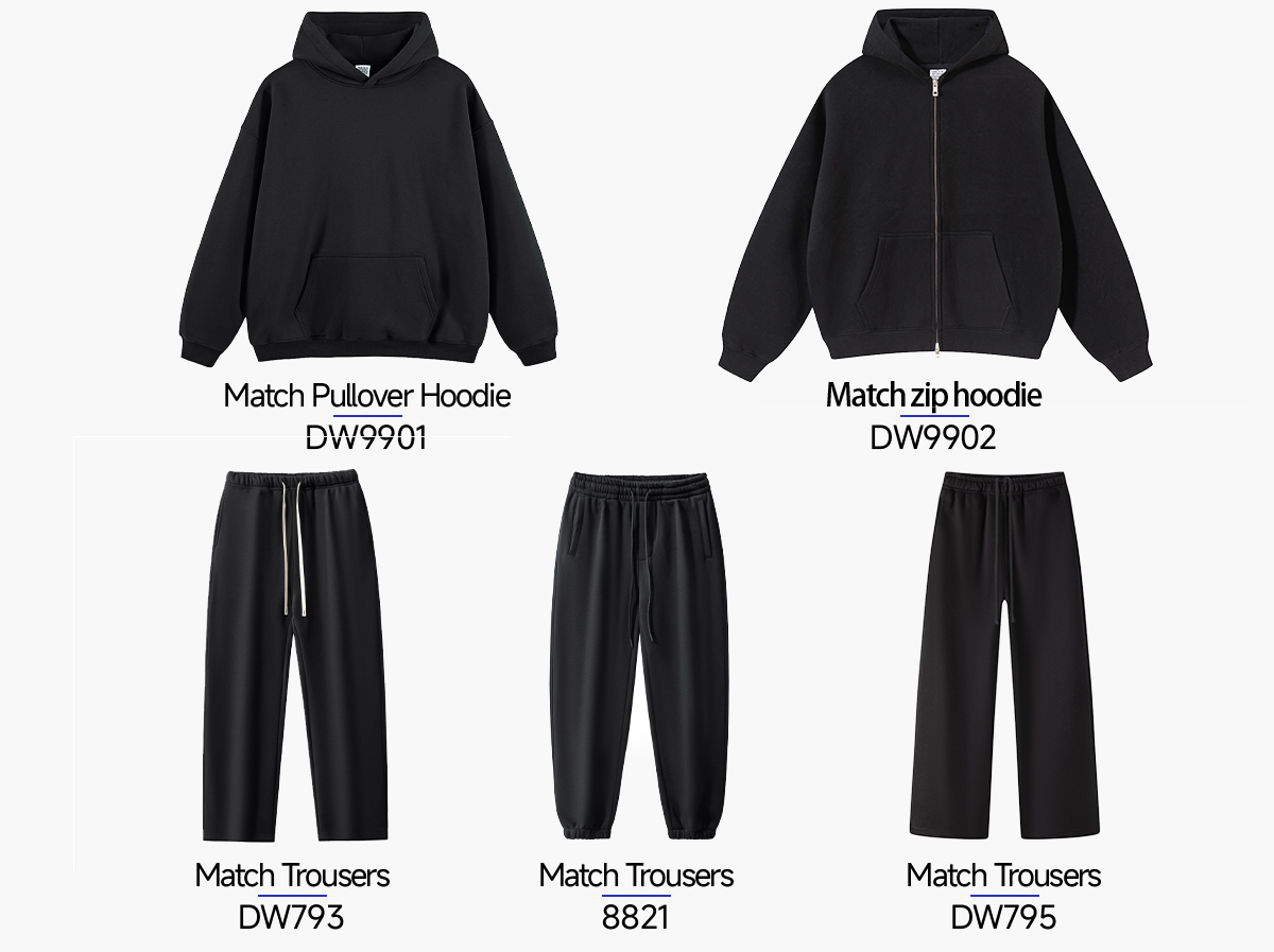 #DW9901 Heavy Fleece 350Gsm Oversized Hoodie 24