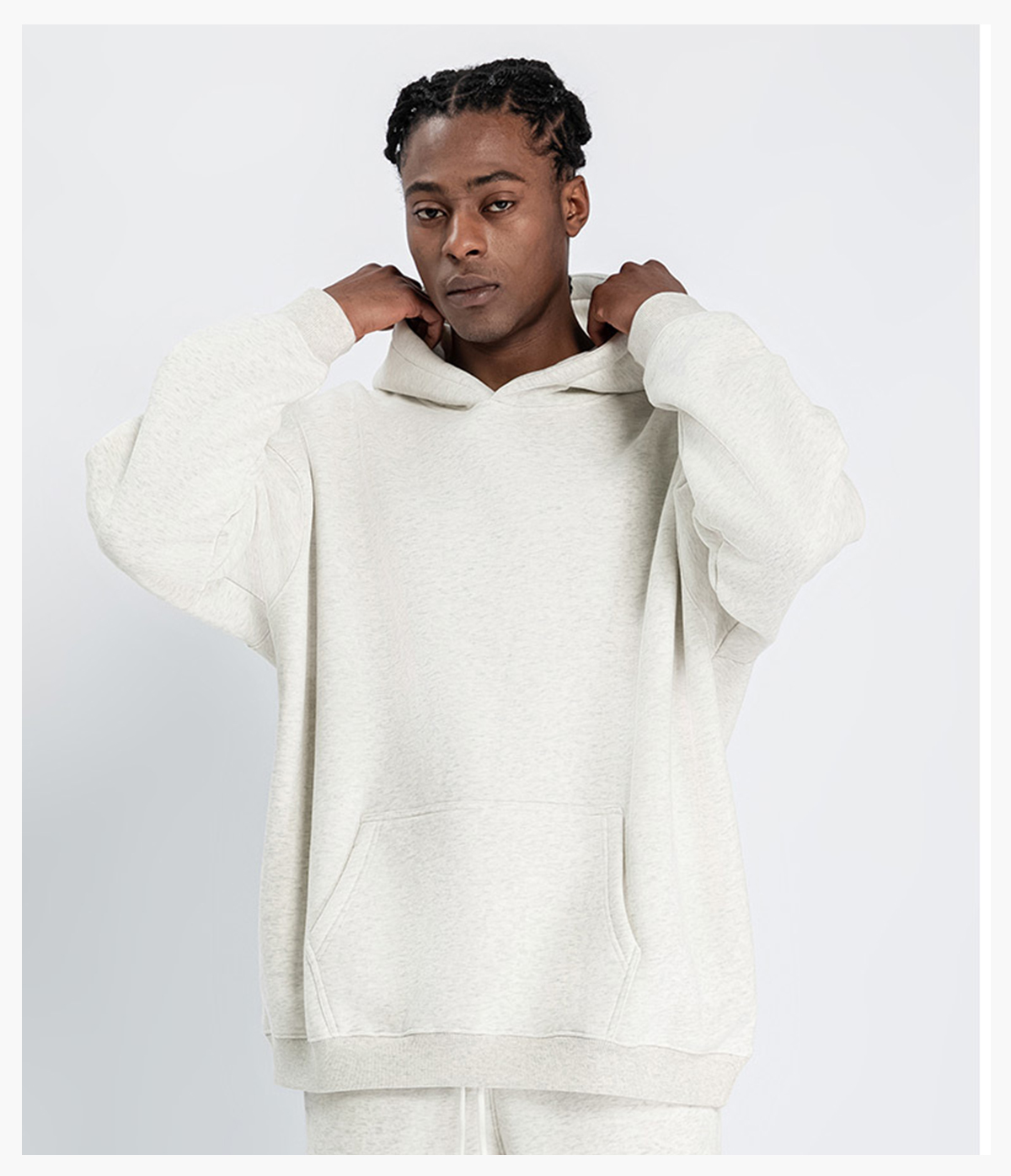 #DW9901 Heavy Fleece 350Gsm Oversized Hoodie 28