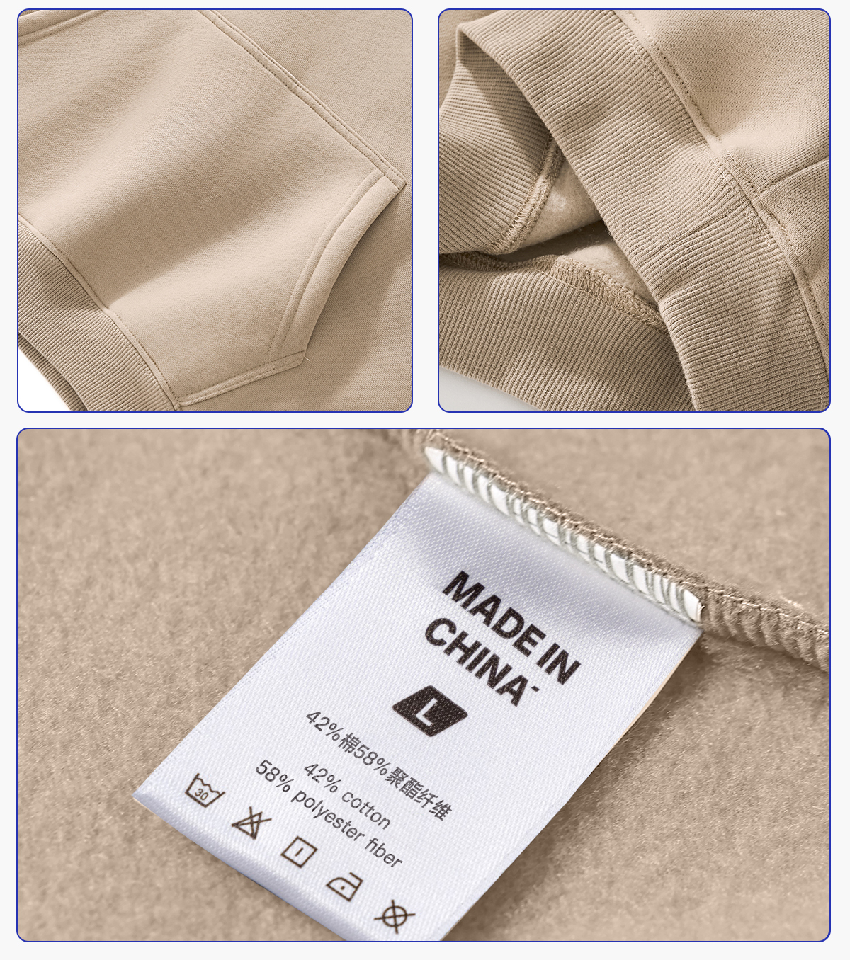 #DW9901 Heavy Fleece 350Gsm Oversized Hoodie 18
